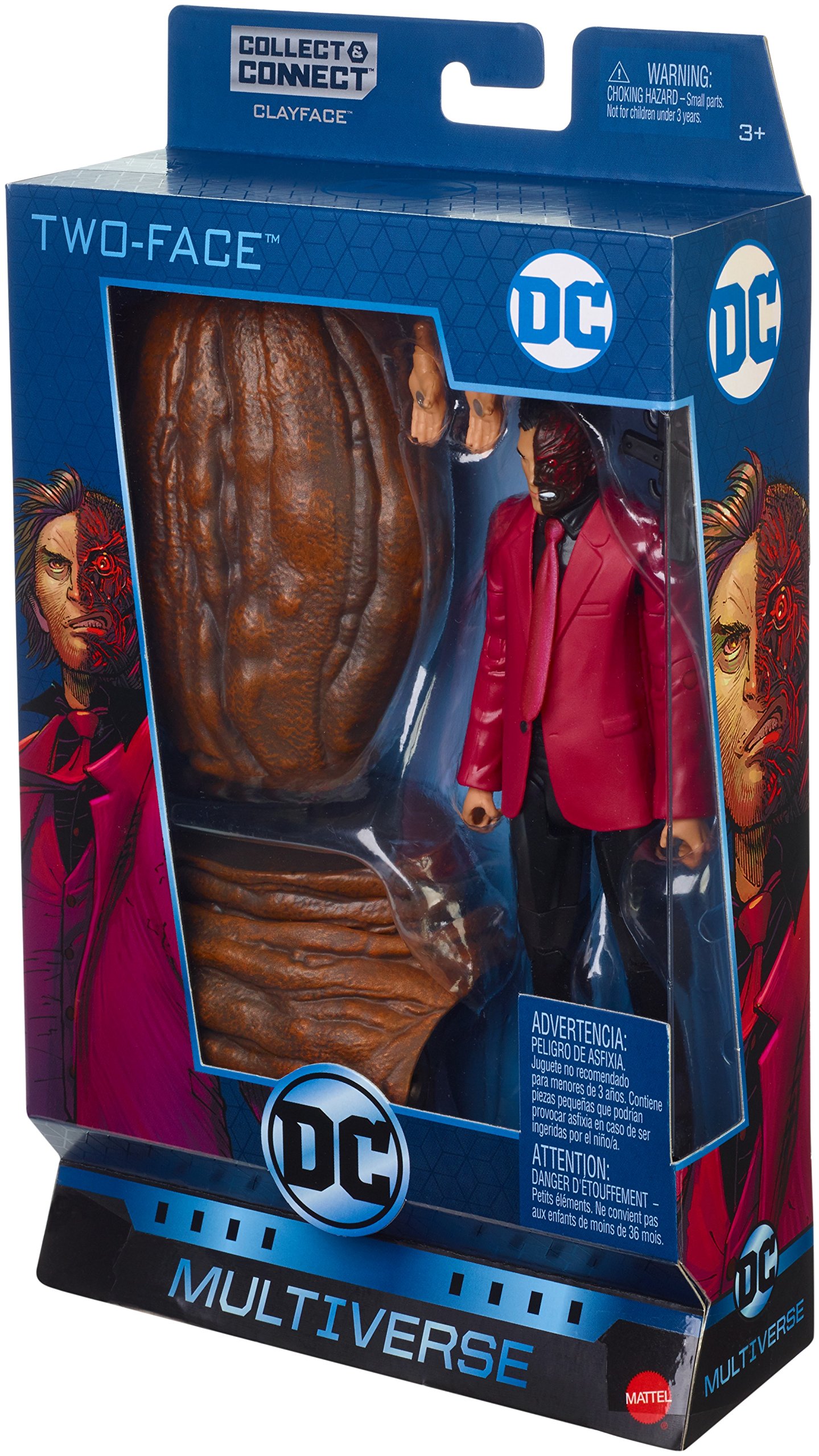 Amazon.com: Mattel DC Comics Multiverse Two-Face Action Figure, 6